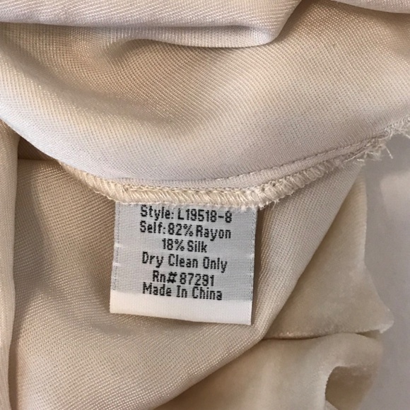 JOHNNY WAS LOVE Velvet Camisole Lace Up Tank Top Aurora Cream Women’s Size Large - Picture 13 of 16